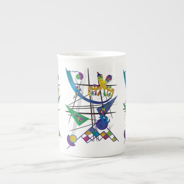 Mit Liebe zu Kandinsky Benporslin Mugg (Framsidan)