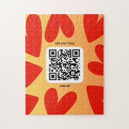 Mit personalisierten Song per QR-code Pussel