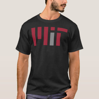 MIT Universiteten Sticker T Shirt