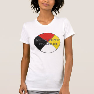 Mitakuye Oyasin kvinna vi är alla släkta Lakota T Shirt