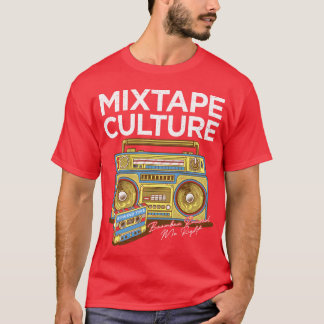 Mitape Kultur Retro Boombo Musik Vibe Design fami T Shirt