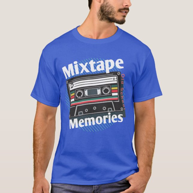 Mitape Memories gammaldags T Shirt (Framsida)