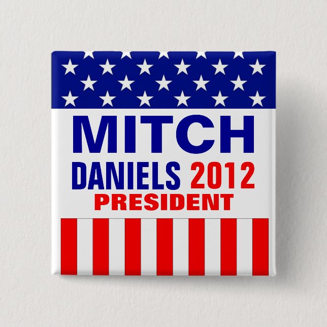Mitch Daniels 2012 Knapp (Framsida)