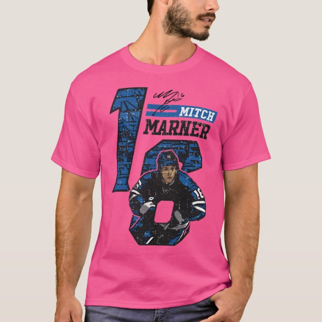 Mitch Marner Toronto Offset T Shirt (Framsida)