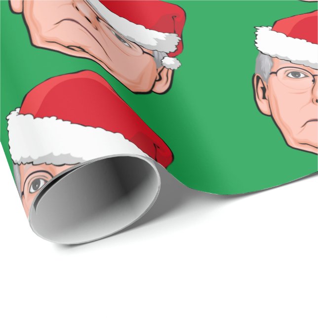 MITCH MCCONNELL CHRISTMAS PRESENTPAPPER (Rullad Hörn)