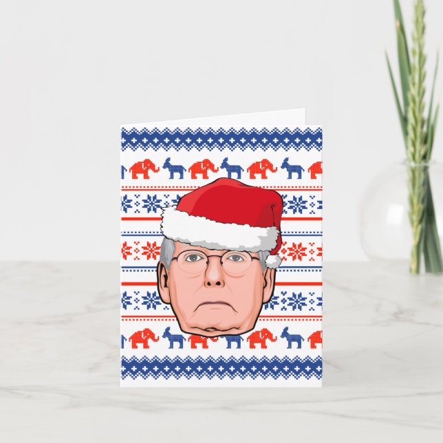 MITCH MCCONNELL JULKLAPP KORT (Framsida)