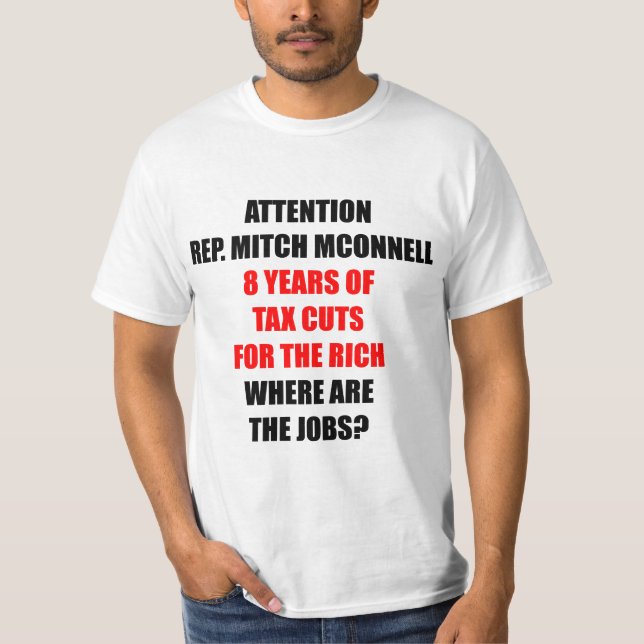 Mitch McConnell T Shirt (Framsida)
