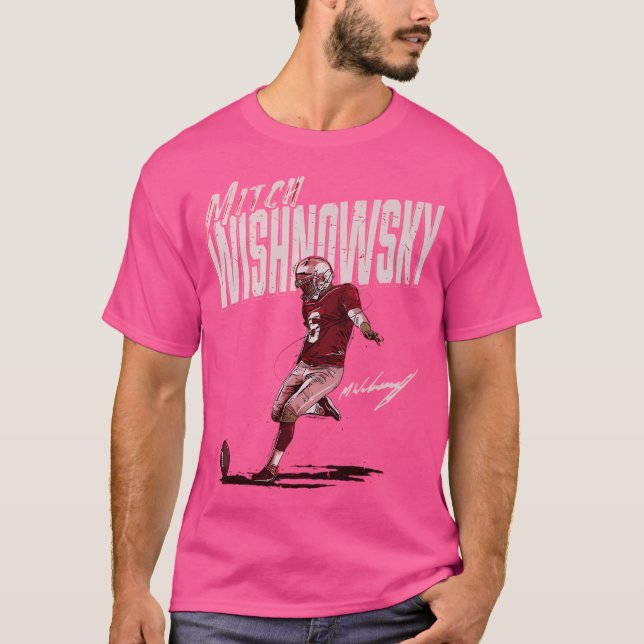 Mitch Wishnowsky Chisel T Shirt (Framsida)