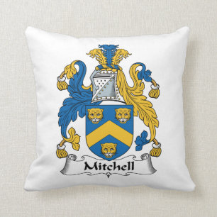 Mitchell familjevapen kudde