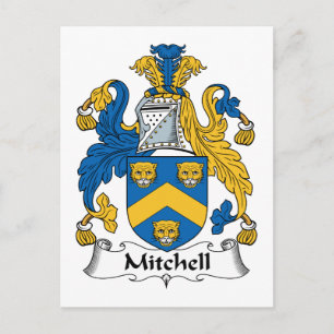 Mitchell Family Crest Vykort