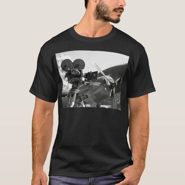 Mitchell filmkamera DC-3 T-shirt (Framsida)