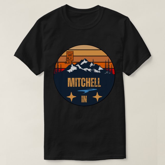 Mitchell, Indiana T Shirt (Design framsida)