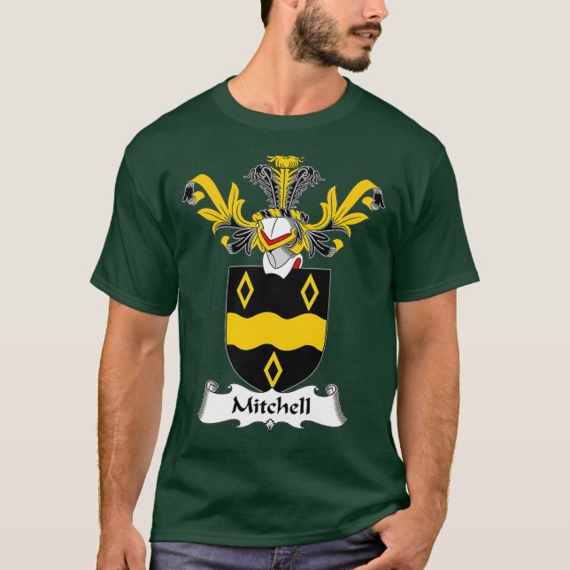 Mitchell Jackar Arm - Family Crest T-Shirt (Framsida)