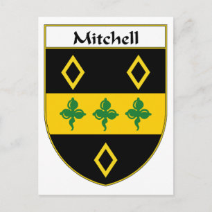 Mitchell Jackar Arm/Family Crest Vykort
