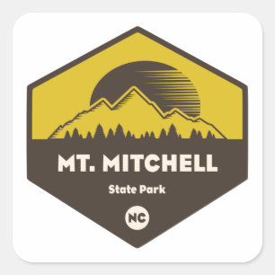 Mitchell State Park Fyrkantigt Klistermärke