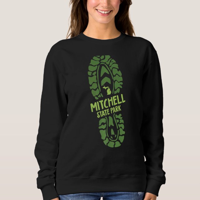 Mitchell State Park Michigan Mi Vacation Hiking Bo T Shirt (Framsida)