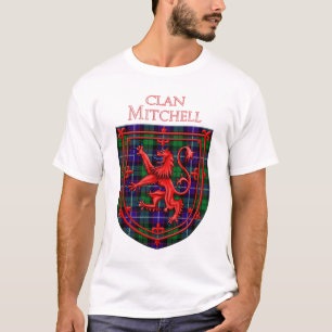 Mitchell Tartan Scottish Play Lejonare Rampant T Shirt