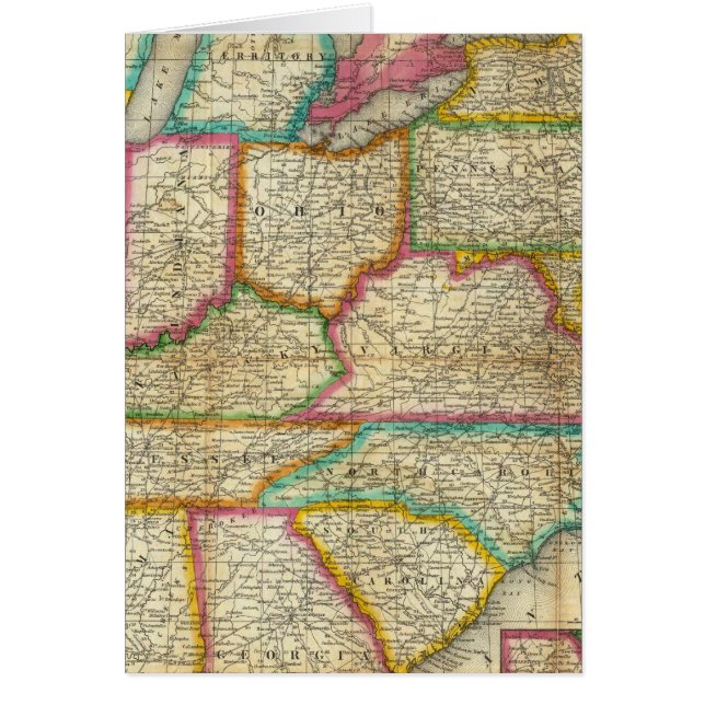 Mitchell's Travelers Guide Hälsningskort (Framsidan)