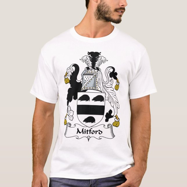 Mitford familjvapensköld tee shirt (Framsida)