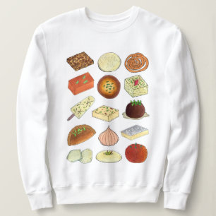 Mithai Indian Sweets Confectionery Desserts India T Shirt
