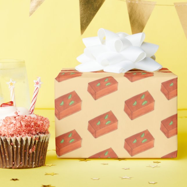 Mithai Indian Sweets Confectionery Mysore Pak Presentpapper (Födelsedagsfest)