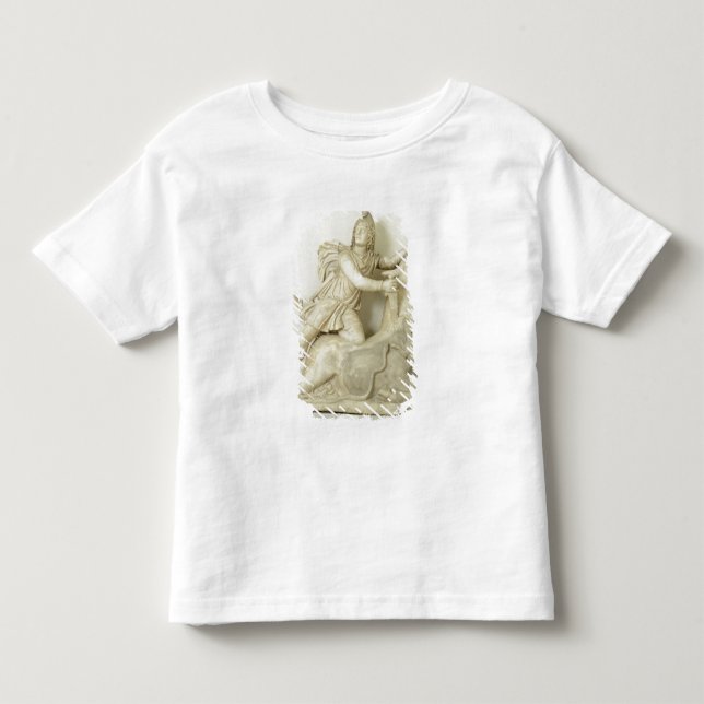 Mithras som offrar Bull, Marble relief, Roman T-shirt (Framsida)