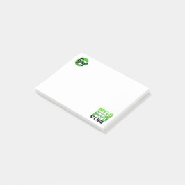 Mito medvetenhet post-it block