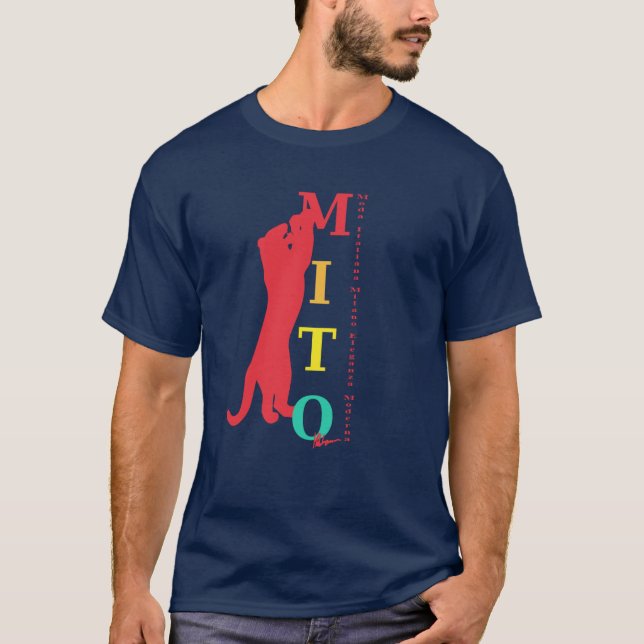 Mito Milano Moda T Shirt (Framsida)