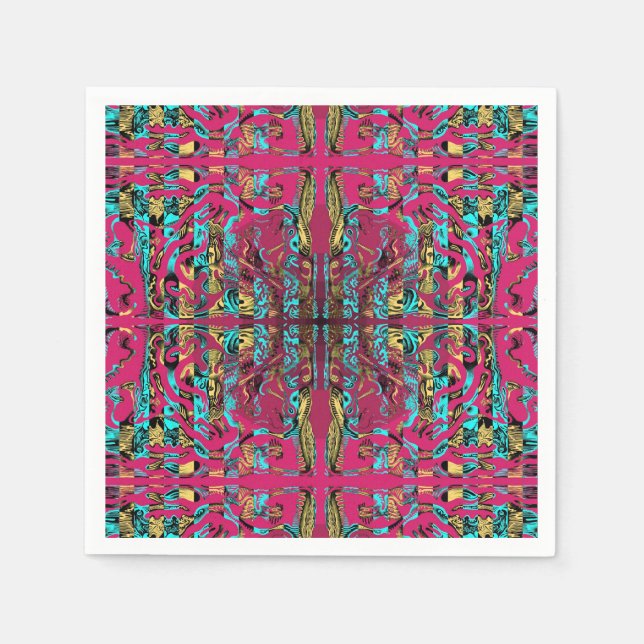 Mitochondri-Pop Pappersservett (Framsidan)