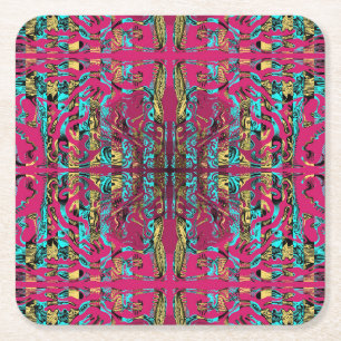 Mitochondri-Pop Underlägg Papper Kvadrat