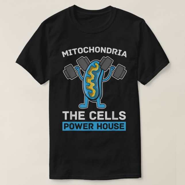 Mitochondria Cells Power House Funny Natur B T Shirt (Design framsida)