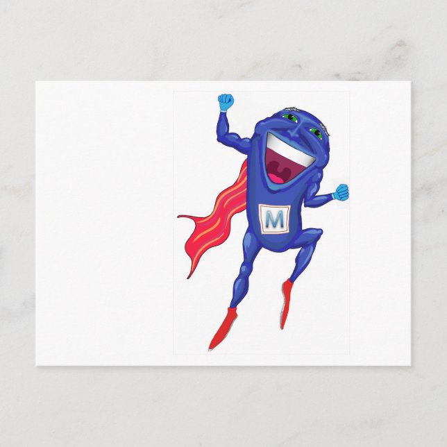 Mitochondria Man Vykort (Framsida)