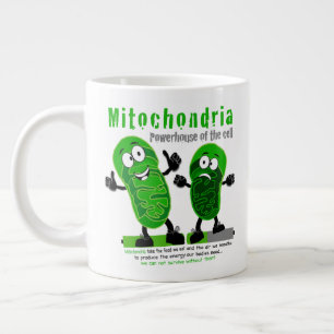 Mitochondria Powerhouse för cellen Jumbo Mugg