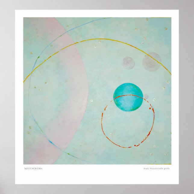 Mitochondria Skriv ut Poster (Framsidan)