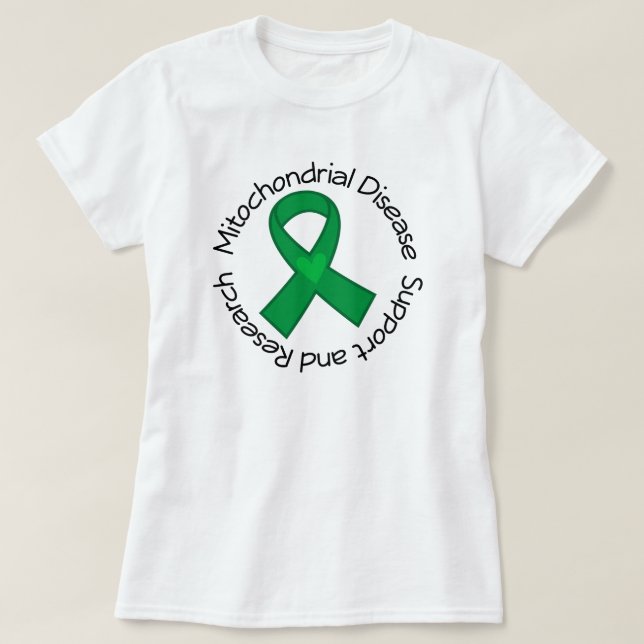 Mitochondrial forskning och service t shirt (Design framsida)