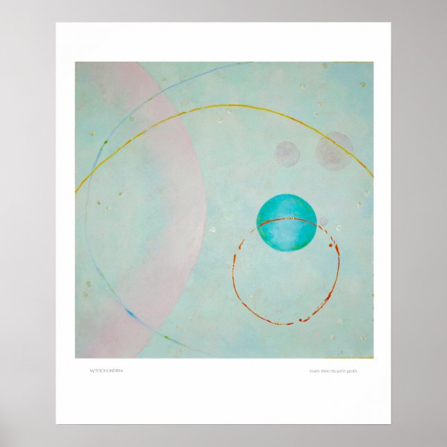 Mitochondrier Uttryck Poster (Framsidan)