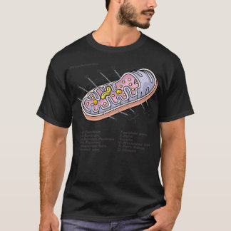 Mitochondrion Cell Biology Diagram T Shirt