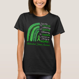 Mitokondriell sjukdom Warrior som stödjer kampen m T Shirt