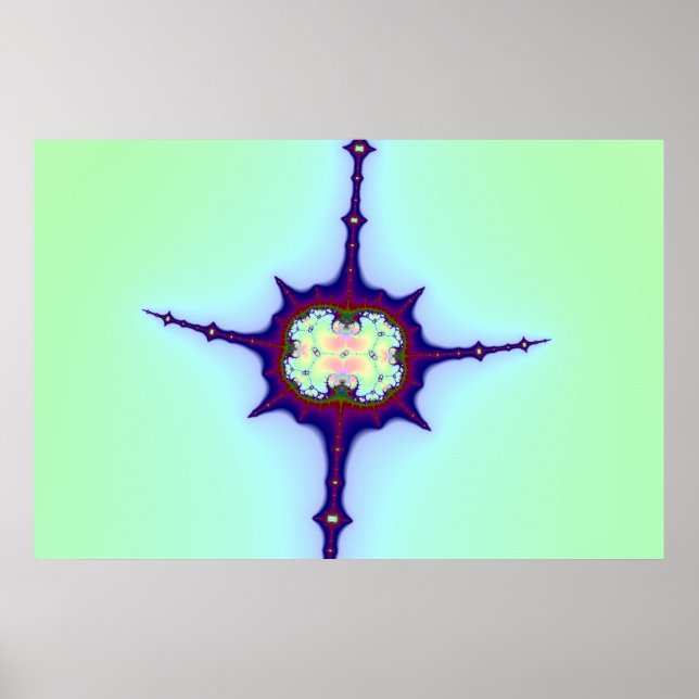 Mitosis Fractal Poster (Framsidan)