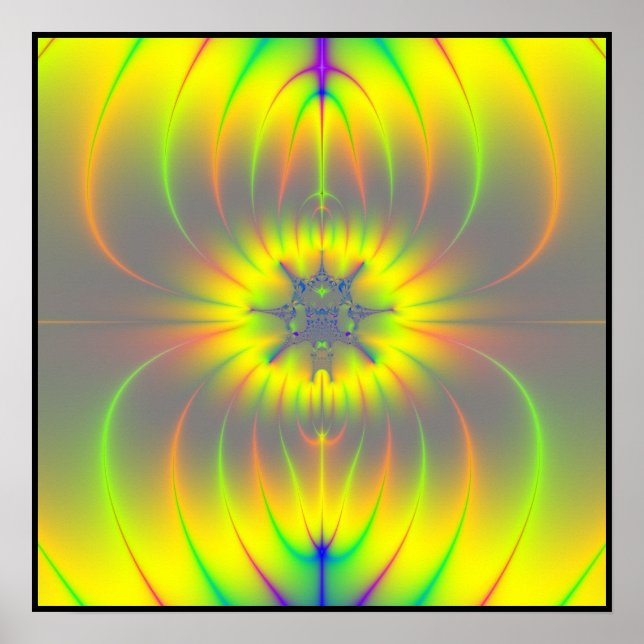 Mitosis Fractal Poster (Framsidan)