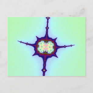 Mitosis Fractal Vykort