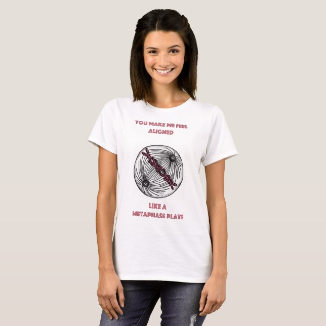 Mitotic valentin dag t-shirt (Hel framsida)