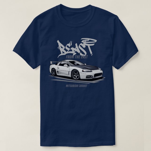 Mitsubishi 3000GTO Beast från Öster T Shirt (Design framsida)