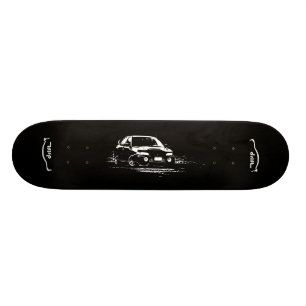 Mitsubishi EVO 9 Mini Skateboard Bräda 18,7 Cm