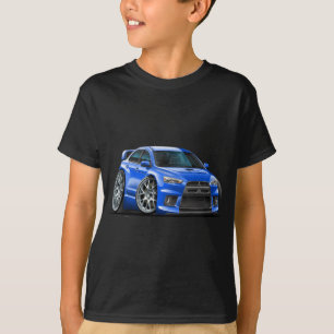 Mitsubishi Evo blåttbil T Shirt