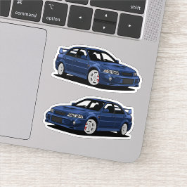 Mitsubishi Evo Car Sticker Klistermärken
