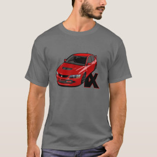 Mitsubishi EVO IX HERR T Shirt