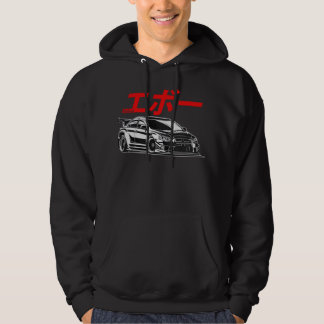 Mitsubishi EVO Japan Stil T-Shirt För manar kvinno Hoodie