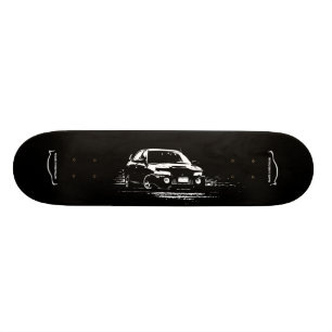 Mitsubishi EVO Mini Skateboard Bräda 18,7 Cm