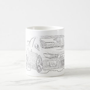 Mitsubishi Evo mugg